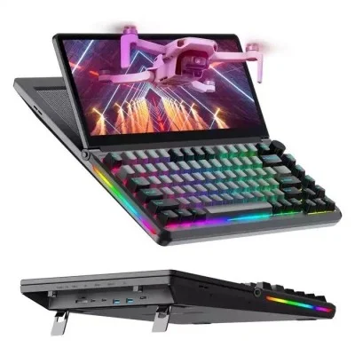 Gamvity Foldable Touch Expanding Screen Keyboard _ Black
